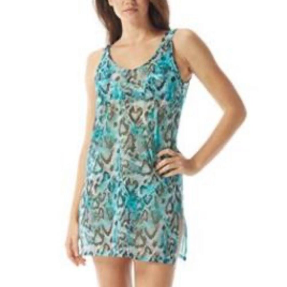 Sundazed QuinnBlue Black Cover Up‎ NWT Size L